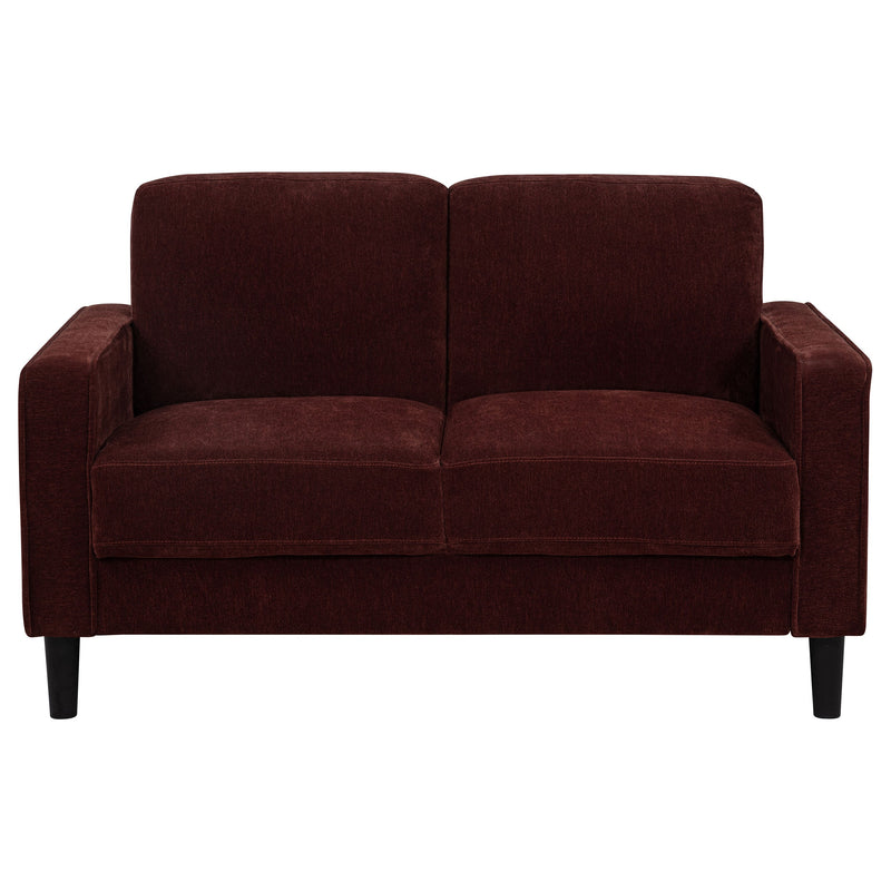 Ruth Upholstered Track Arm Loveseat