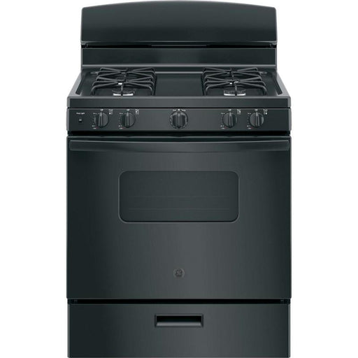 30-inch Freestanding Gas Range with Front Controls (JGBS10DEMBB)
