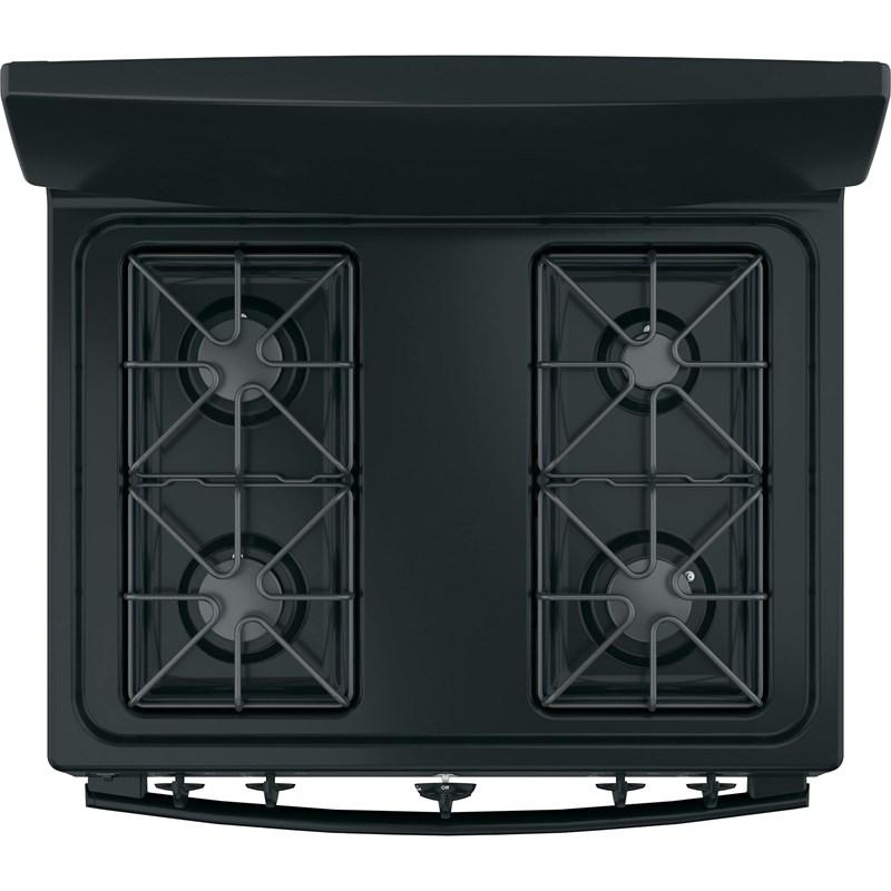 30-inch Freestanding Gas Range with Front Controls (JGBS10DEMBB)