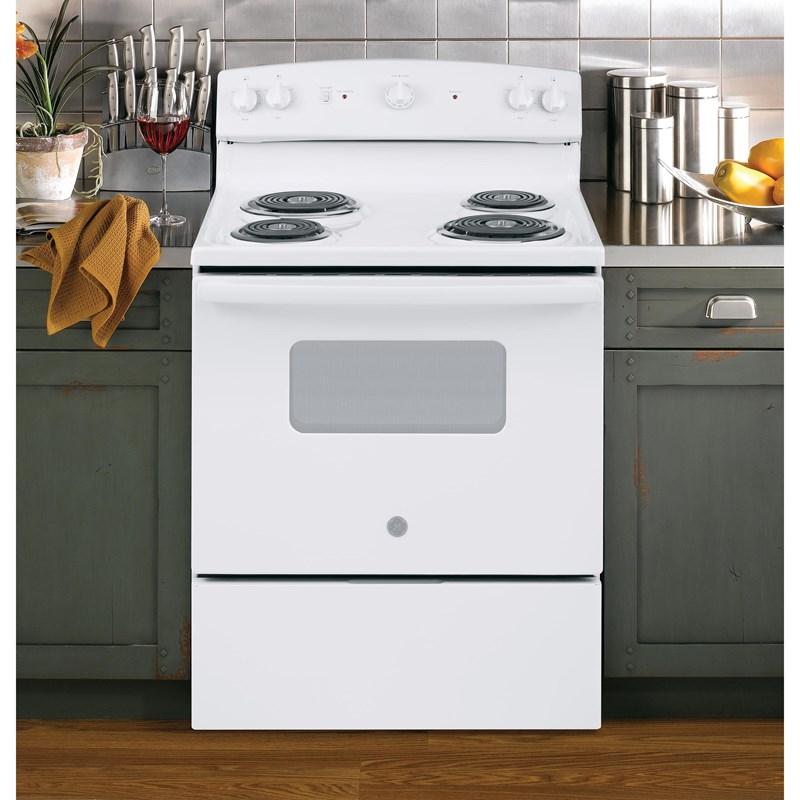 30-inch Freestanding Electric Range (JBS160DMWW)