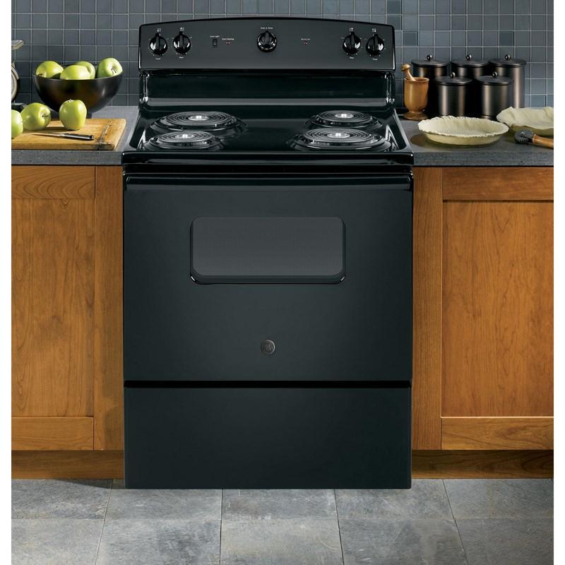 30-inch Freestanding Electric Range (JBS160DMBB)
