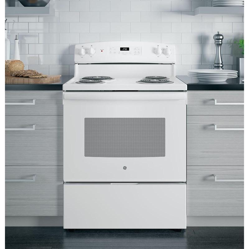 30-inch Freestanding Electric Range (JB256DMWW)
