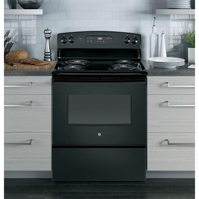 30-inch Freestanding Electric Range (JBS360DMBB)
