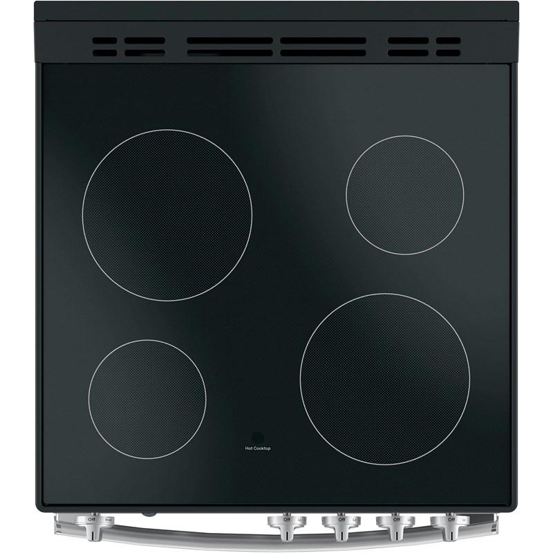 24-inch Freestanding Electric Range with Steam Clean (JAS640RMSS)