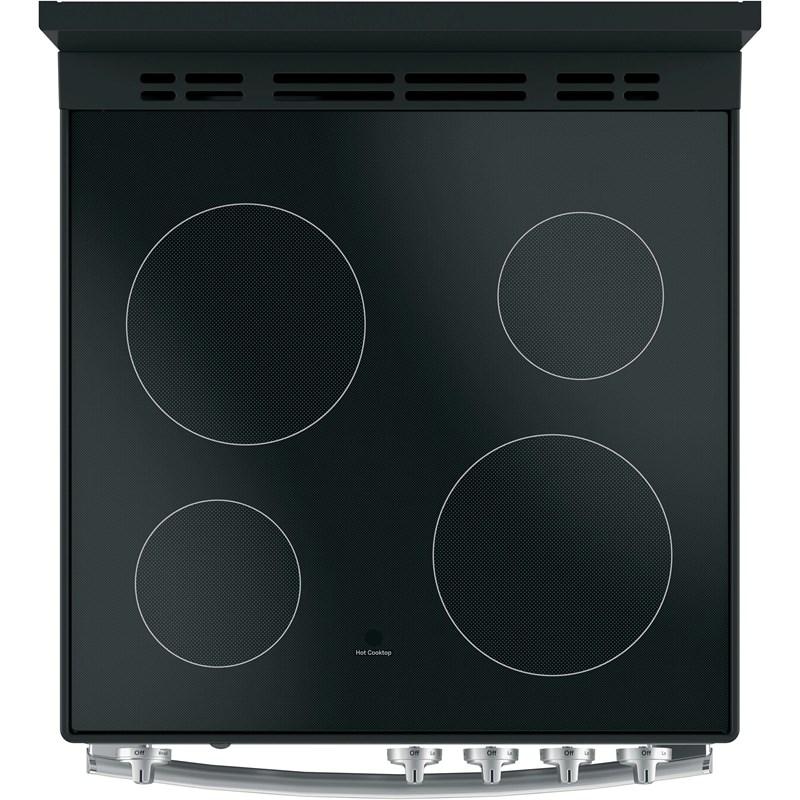24-inch Freestanding Electric Range with Steam Clean (JAS640RMSS)