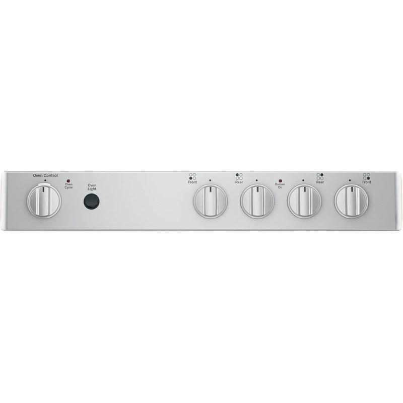 24-inch Freestanding Electric Range with Steam Clean (JAS640RMSS)