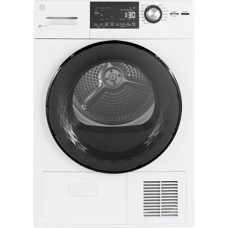 4.1 cu.ft. Ventless Electric Dryer with Stainless Steel Drum (GFT14ESSMWW)