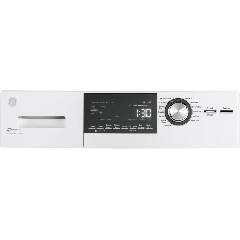 4.1 cu.ft. Ventless Electric Dryer with Stainless Steel Drum (GFT14ESSMWW)