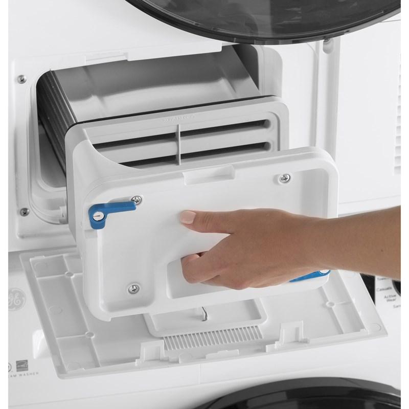 4.1 cu.ft. Ventless Electric Dryer with Stainless Steel Drum (GFT14ESSMWW)