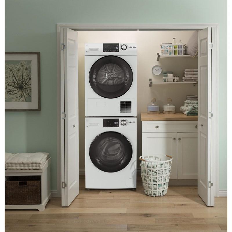 4.1 cu.ft. Ventless Electric Dryer with Stainless Steel Drum (GFT14ESSMWW)