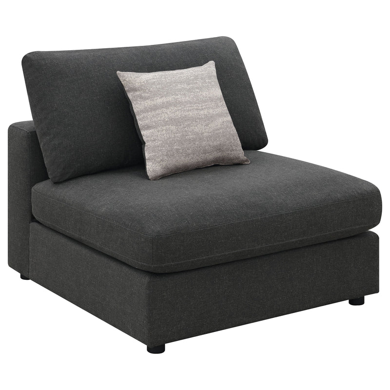 Serene Upholstered Armless Chair