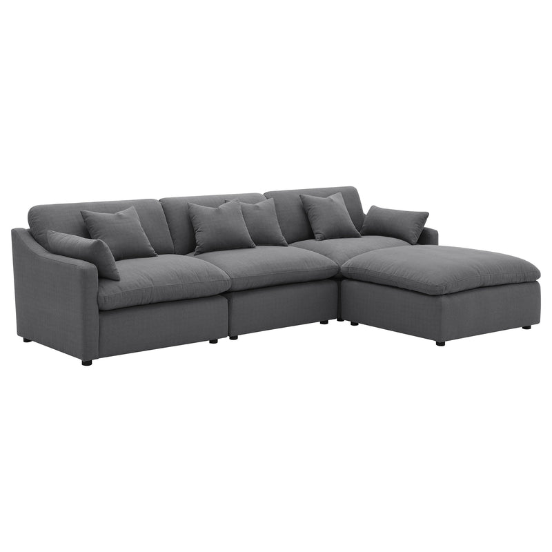 Hobson Upholstered Modular Sectional Sofa Ivory