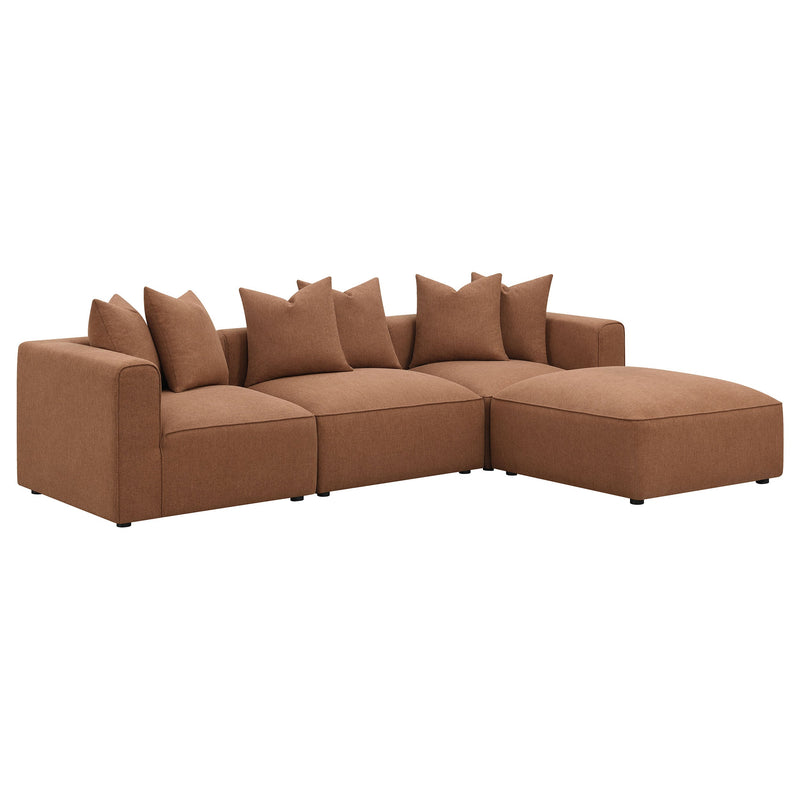 Jennifer Square Upholstered Ottoman