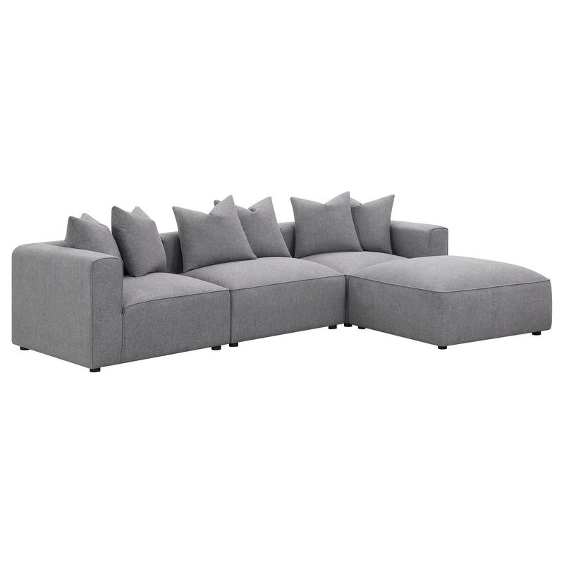 Jennifer Square Upholstered Ottoman