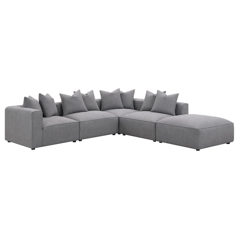 Jennifer Square Upholstered Ottoman
