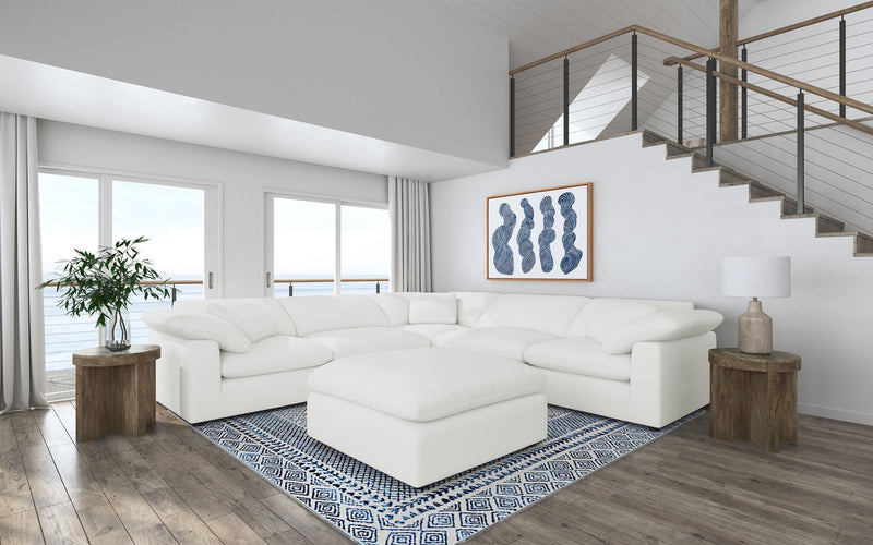 Raleigh Boucle Upholstered Modular Sectional