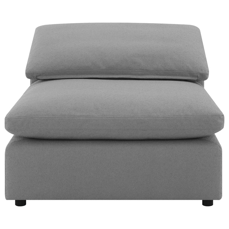 Raleigh Boucle Upholstered Armless Chair