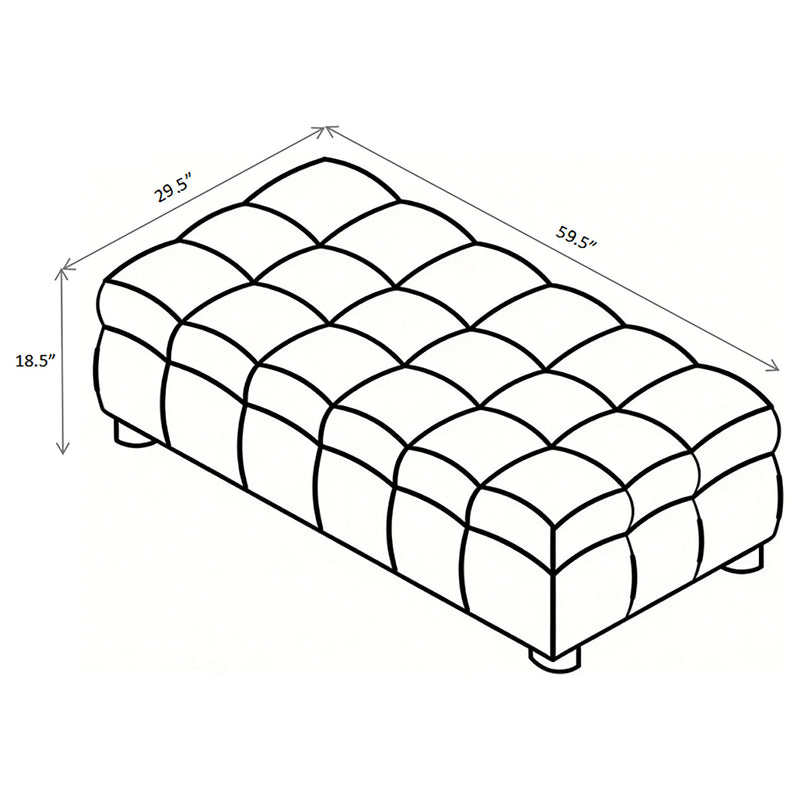 Amara Upholstered Ottoman