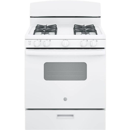 30-inch Freestanding Gas Range with Front Controls (JGBS10DEMWW)