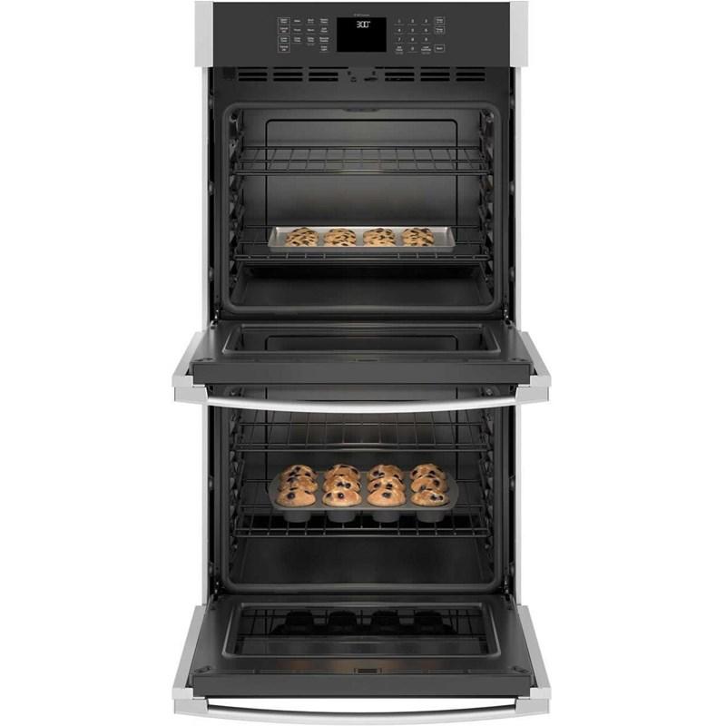 27-inch, 8.6 cu.ft. Built-in Double Wall Oven with Wi-Fi Connectivity (JKD3000SNSS)
