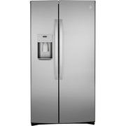 36-inch, 21.8 cu.ft. Counter-Depth Side-by-Side Refrigerator with Water and Ice Dispensing System (GZS22IYNFS)