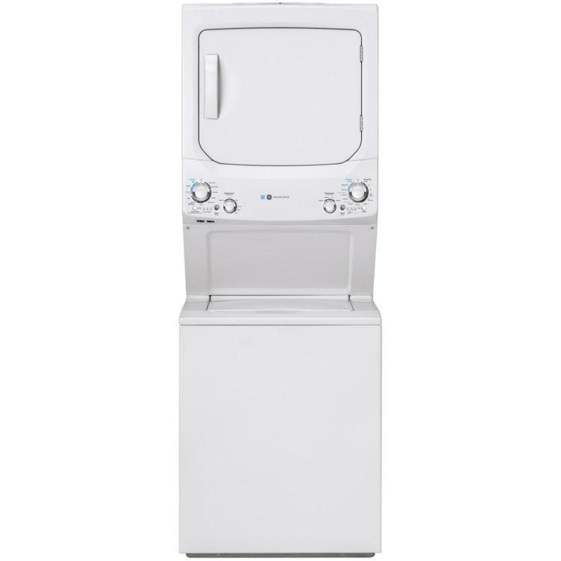 Stacked Washer/Dryer Electric Laundry Center (GUD27EESNWW)