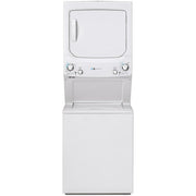 Stacked Washer/Dryer Gas Laundry Center (GUD27GESNWW)