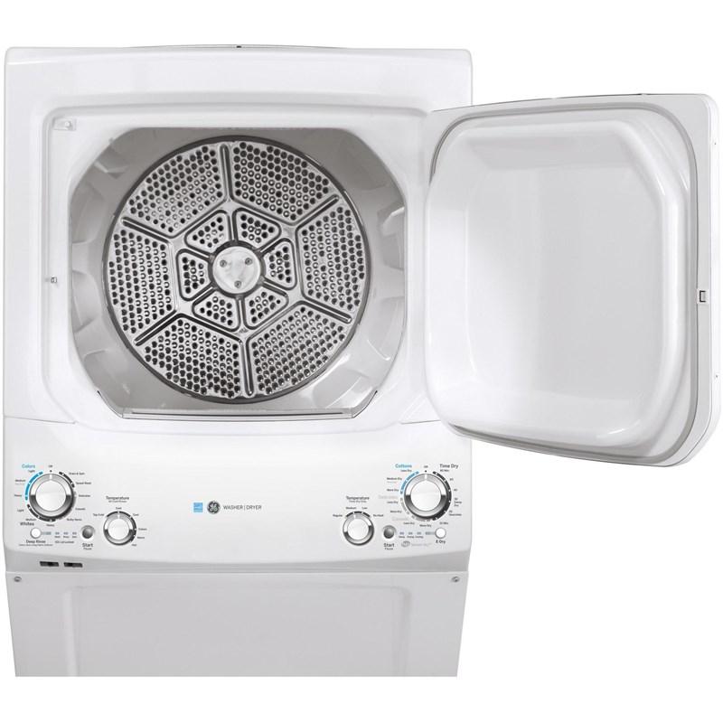 Stacked Washer/Dryer Gas Laundry Center (GUD27GESNWW)