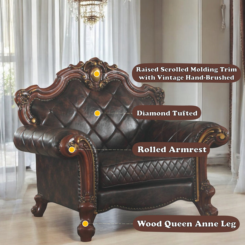Picardy Accent Chair