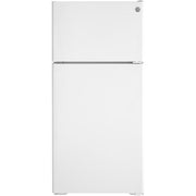 16.6 cu. ft. Top Freezer Refrigerator with recessed handle (GPE17CTNRWW)