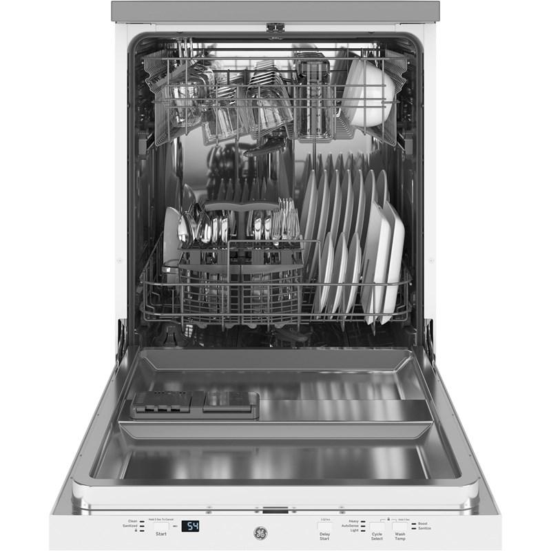 Portable Dishwasher with Sanitize Option (GPT225SGLWW)