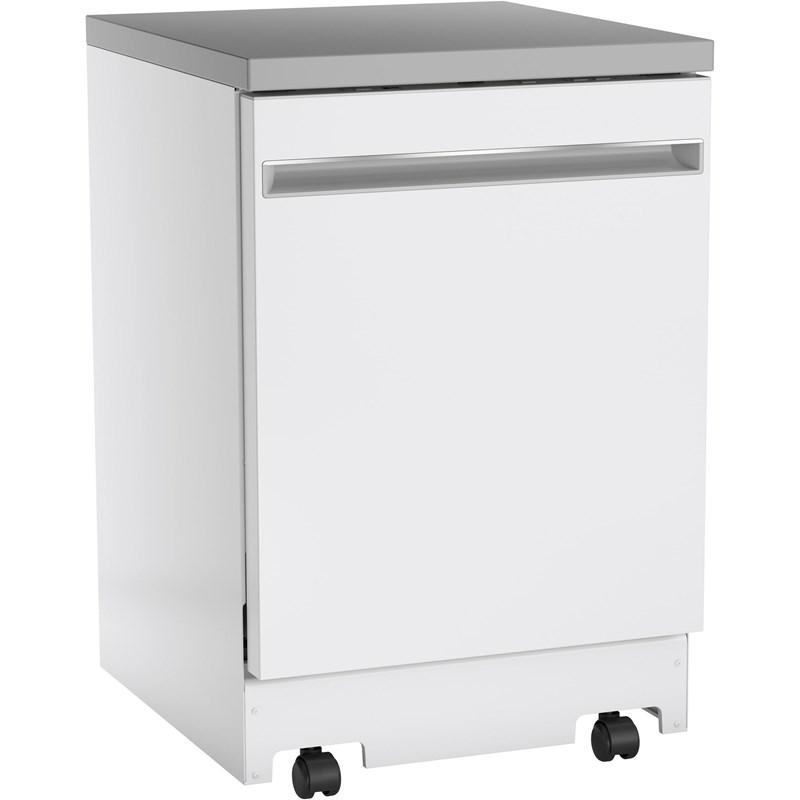 Portable Dishwasher with Sanitize Option (GPT225SGLWW)