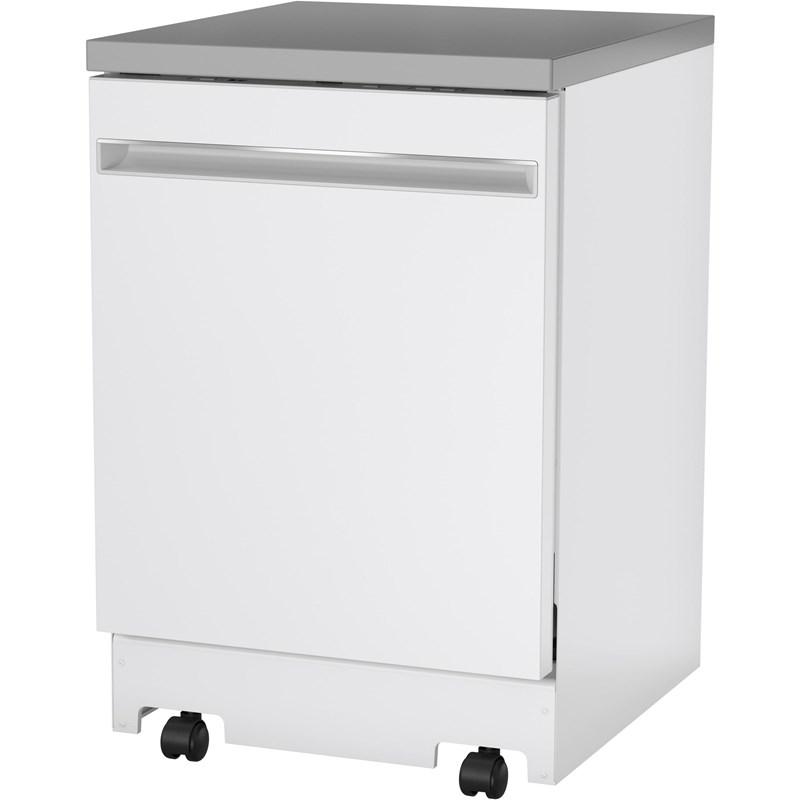 Portable Dishwasher with Sanitize Option (GPT225SGLWW)