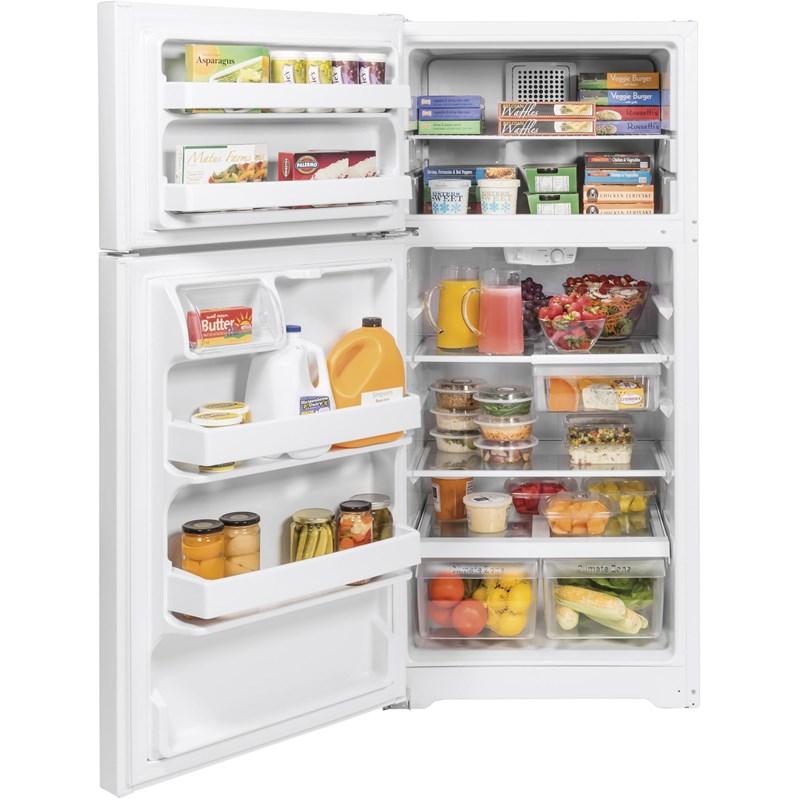 28-inch, 15.6 cu. ft. Top-Freezer Refrigerator (GTE16GTNLWW)