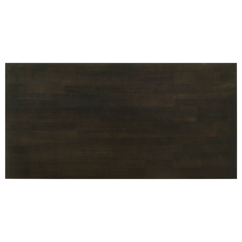 Rachelle 3-piece Rectangular Coffee Table Set Deep Merlot