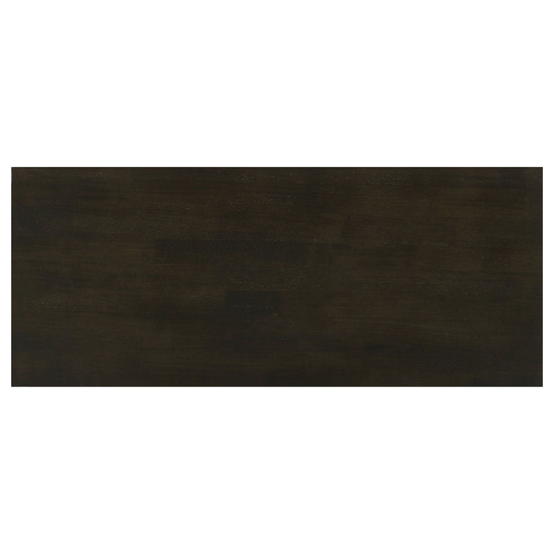 Rachelle 2-shelf Wood Entryway Console Table Deep Merlot