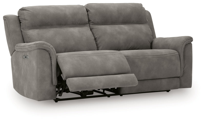 Next-Gen Durapella 2 Seat Power Reclining Sofa Adjustable Head Rest by Ashley