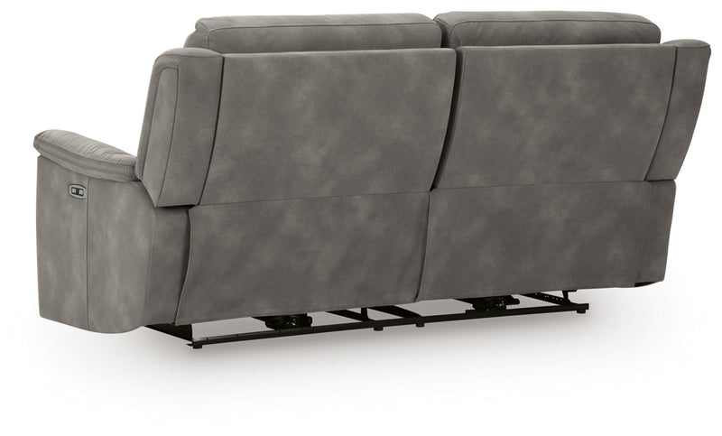Next-Gen Durapella 2 Seat Power Reclining Sofa Adjustable Head Rest by Ashley