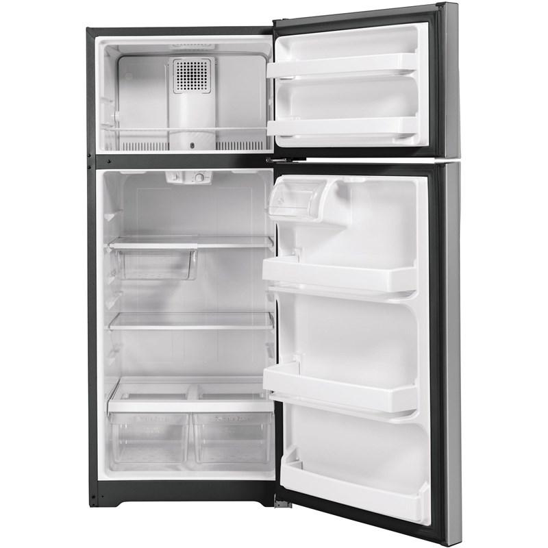 28-inch, 17.5 cu.ft. Freestanding Top Freezer Refrigerator with LED Lighting (GTS18GSNRSS)