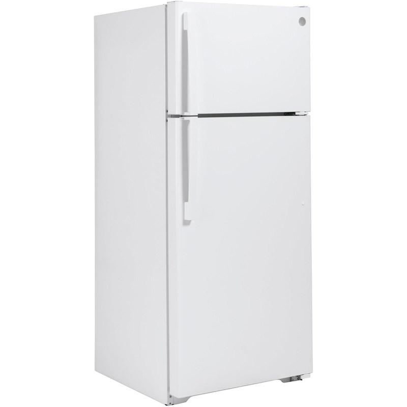 28-inch, 17.5 cu.ft. Freestanding Top Freezer Refrigerator with LED Lighting (GTS18GTNRWW)