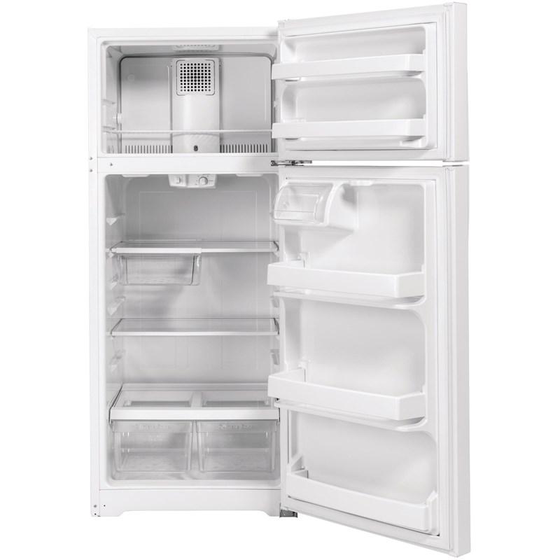 28-inch, 17.5 cu.ft. Freestanding Top Freezer Refrigerator with LED Lighting (GTS18GTNRWW)