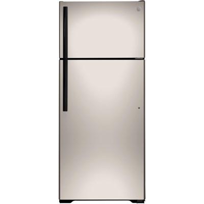 28-inch, 17.5 cu.ft. Top Freezer Refrigerator with Interior Icemaker (GIE18GTNRBB)