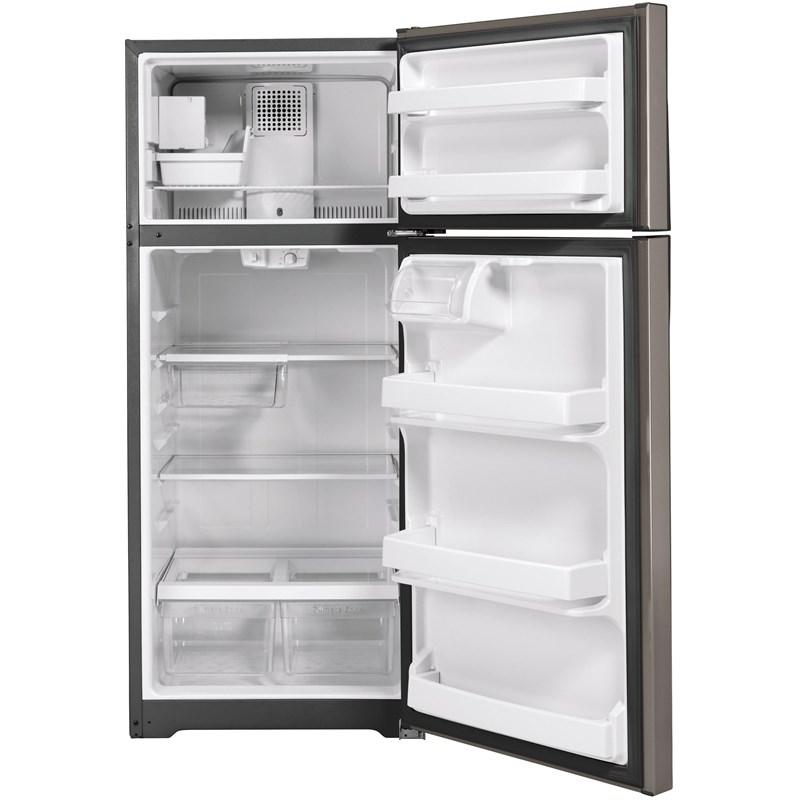 28-inch, 17.5 cu. ft. Top Freezer Refrigerator with Icemaker (GIE18GCNRSA)