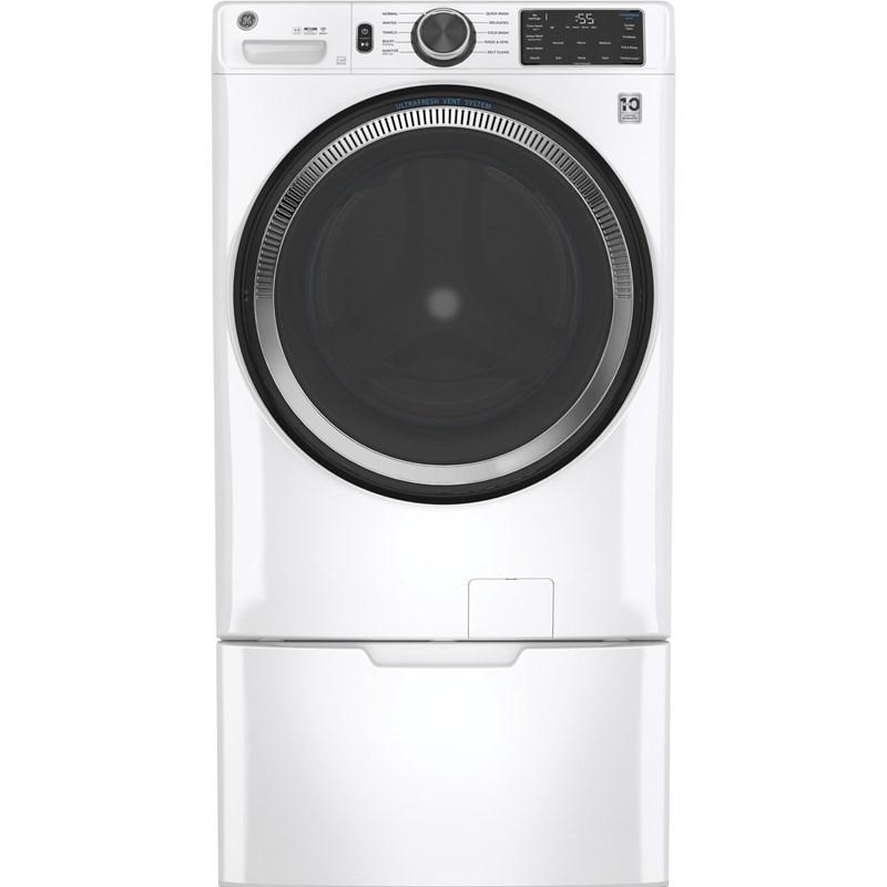 28" Laundry Pedestal with Storage Drawer (GFP1528SNWW)
