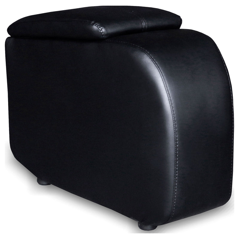 Cyrus Upholstered Home Theater Storage Wedge Console