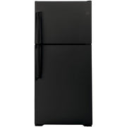 33-inch, 21.9 cu.ft. Freestanding Top Freezer Refrigerator with Upfront Fresh Food Temperature Controls (GTS22KGNRBB)