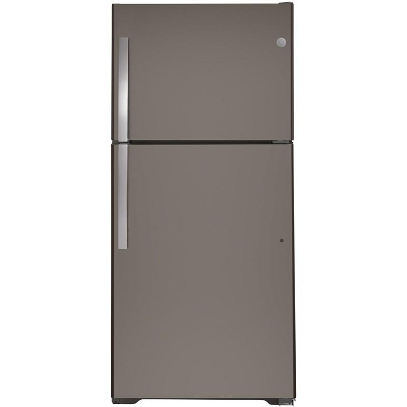 33-inch, 21.9 cu.ft. Freestanding Top Freezer Refrigerator with Upfront Fresh Food Temperature Controls (GTS22KMNRES)