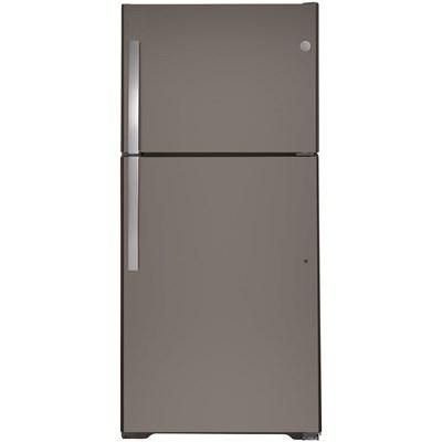 33-inch, 21.9 cu.ft. Freestanding Top Freezer Refrigerator with Upfront Fresh Food Temperature Controls (GTS22KMNRDS)
