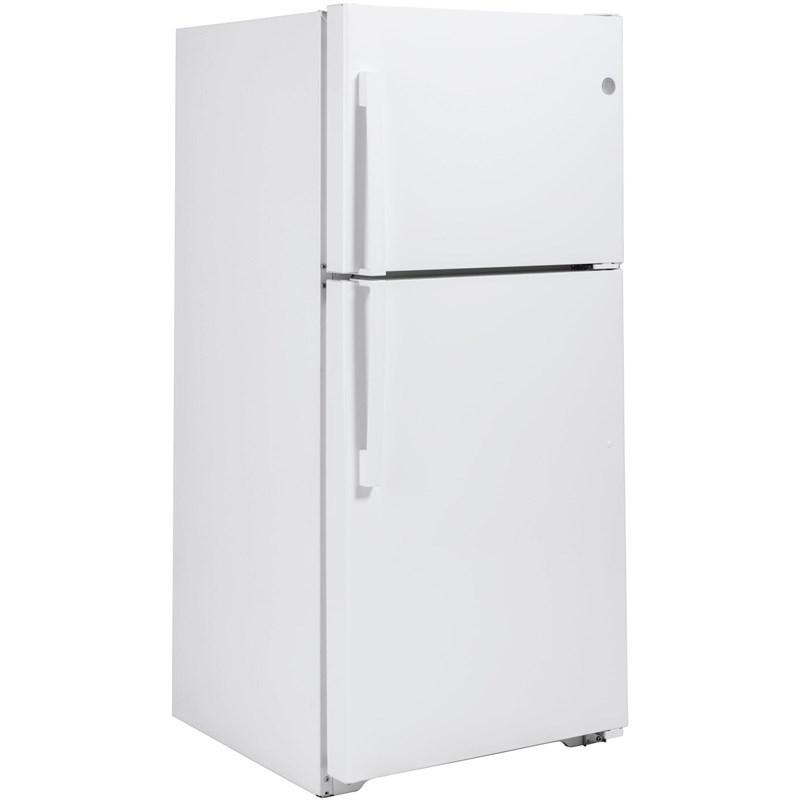 33-inch, 21.9 cu.ft. Freestanding Top Freezer Refrigerator with Upfront Fresh Food Temperature Controls (GTS22KGNRWW)