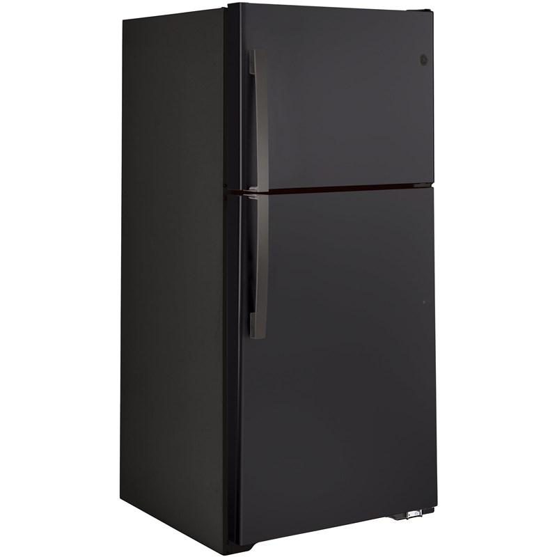 33-inch, 21.9 cu.ft. Freestanding Top Freezer Refrigerator with Upfront Fresh Food Temperature Controls (GTS22KMNRDS)